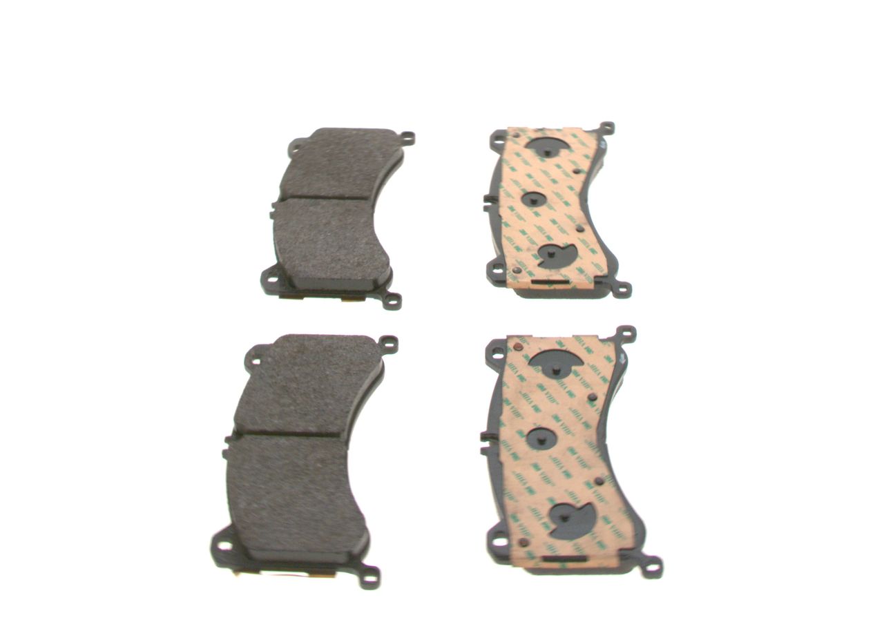 BOSCH 0 986 424 943 - Bremsbelagsatz, Scheibenbremse