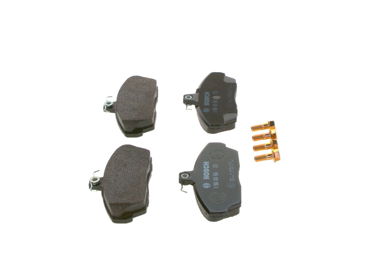 BOSCH 0 986 424 566 - Bremsbelagsatz, Scheibenbremse