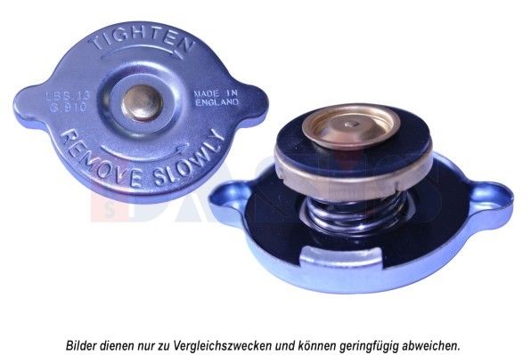 AKS DASIS 751660N - Verschlussdeckel, Kühler