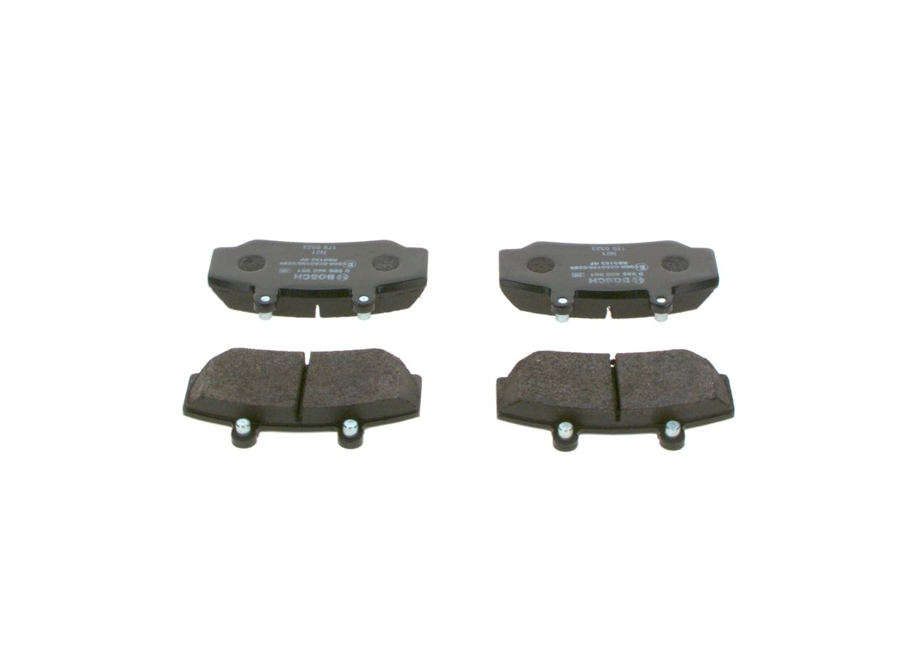 BOSCH 0 986 460 961 - Bremsbelagsatz, Scheibenbremse