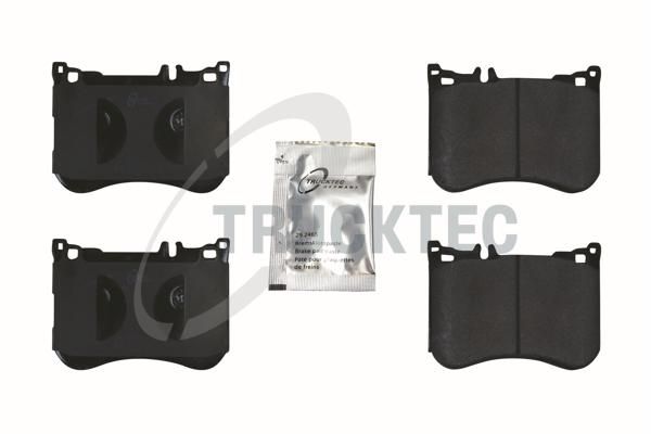 TRUCKTEC AUTOMOTIVE 02.35.508 - Bremsbelagsatz, Scheibenbremse