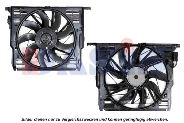 AKS DASIS 058089N - Lüfter, Motorkühlung