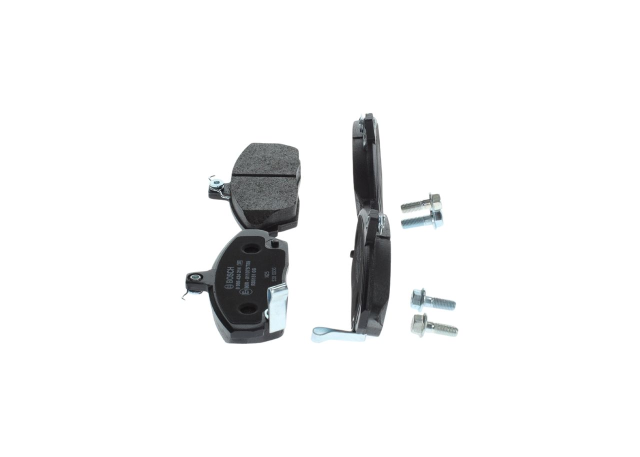 BOSCH 0 986 424 214 - Bremsbelagsatz, Scheibenbremse