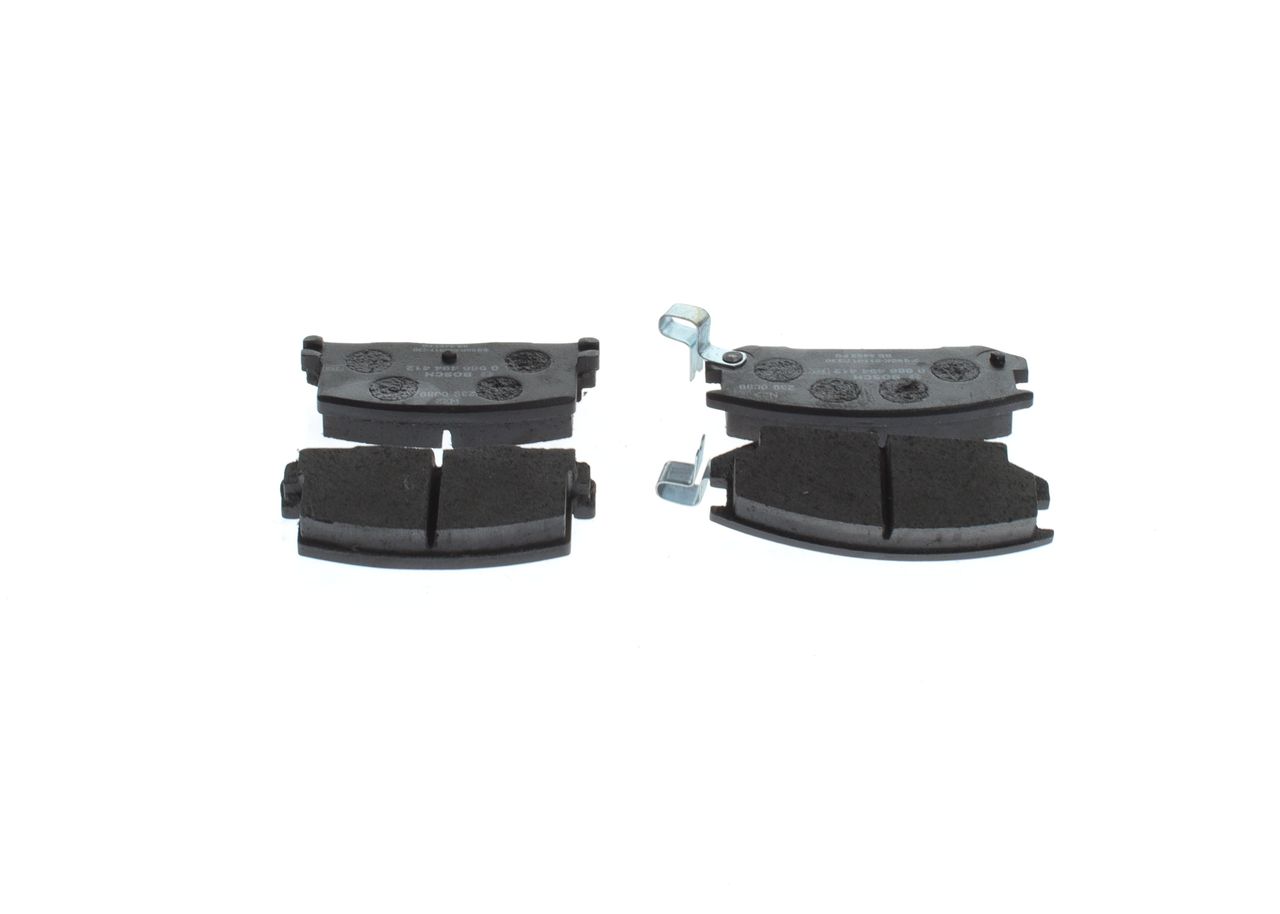 BOSCH 0 986 494 412 - Bremsbelagsatz, Scheibenbremse
