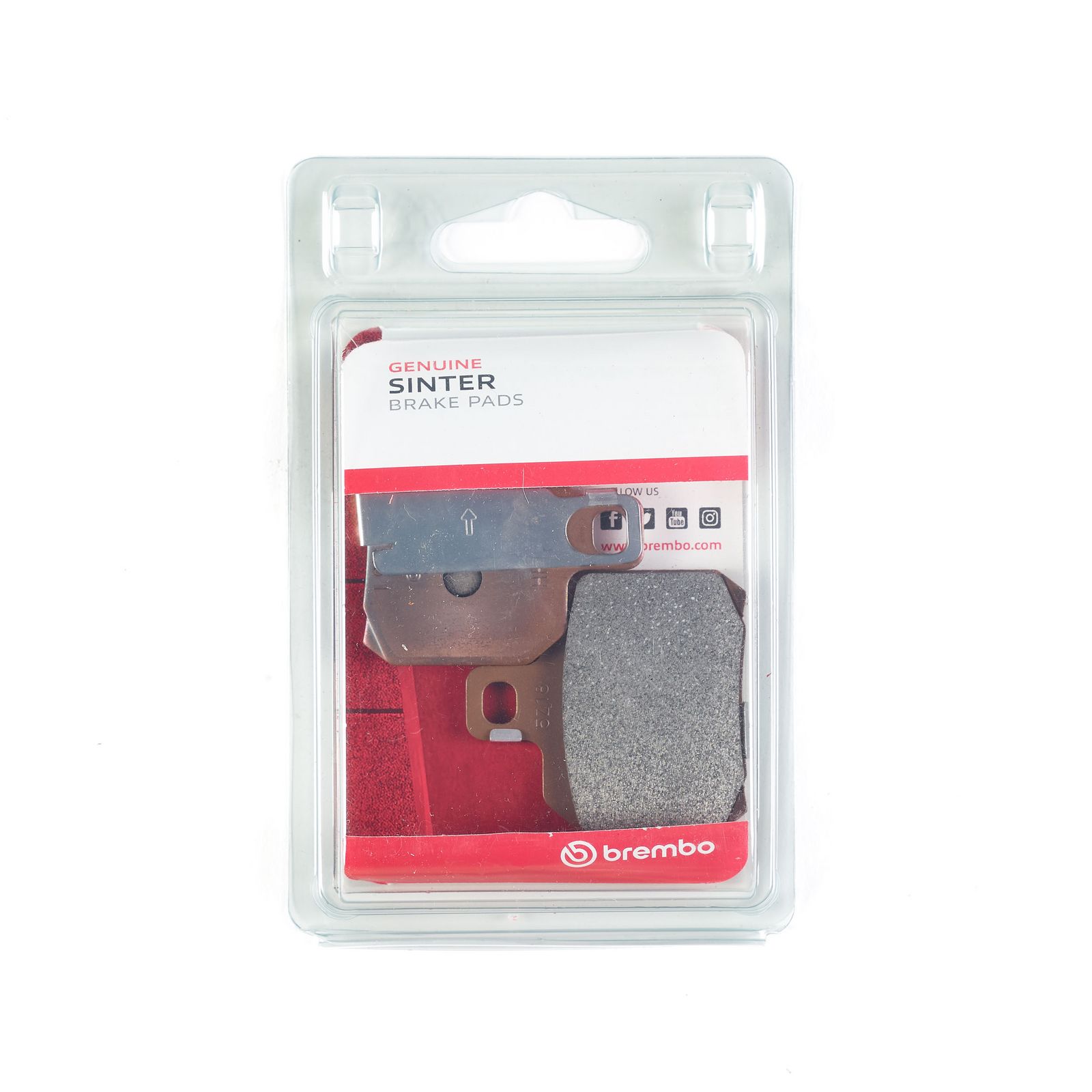 BREMBO 07BB209A - Bremsbelagsatz, Scheibenbremse