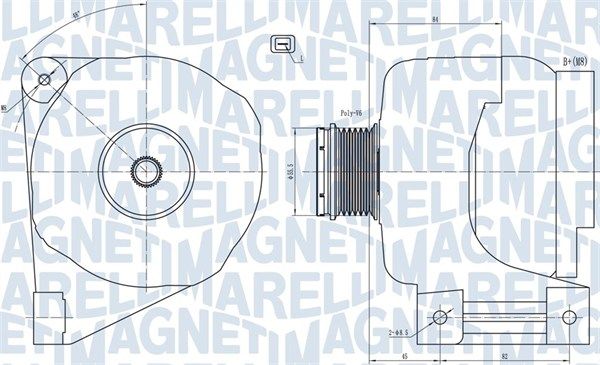MAGNETI MARELLI 063731673010 - Generator