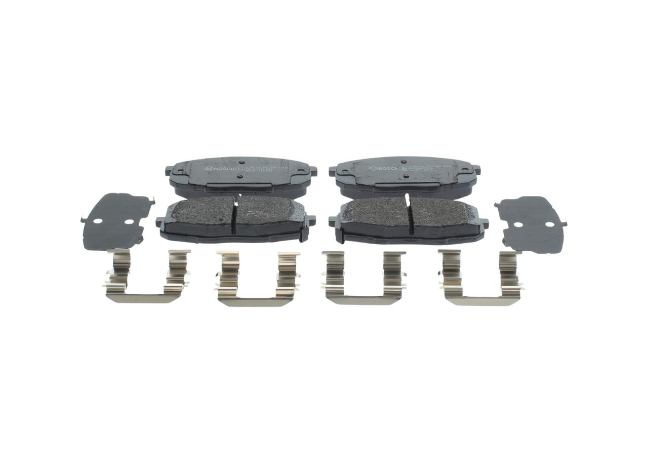 BOSCH 0 986 460 168 - Bremsbelagsatz, Scheibenbremse