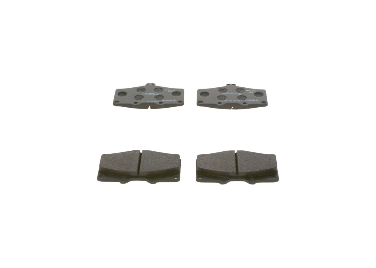 BOSCH 0 986 424 268 - Bremsbelagsatz, Scheibenbremse