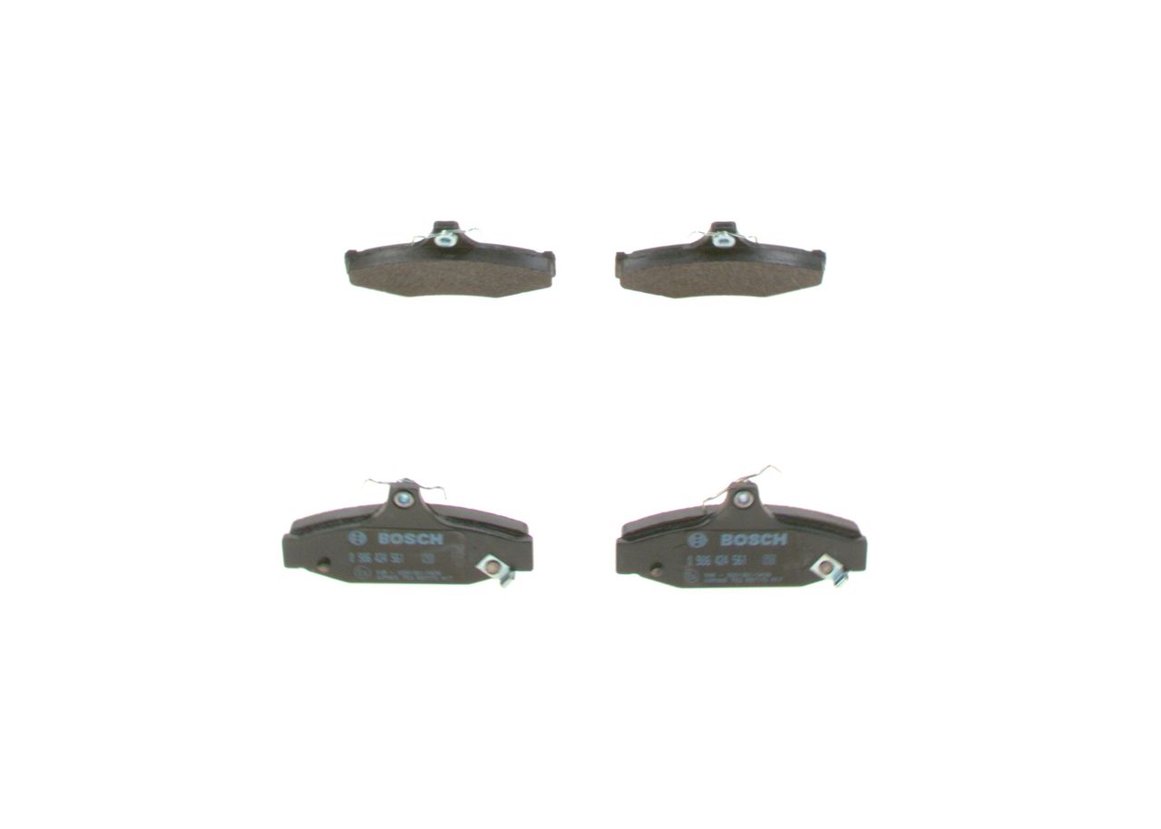 BOSCH 0 986 424 561 - Bremsbelagsatz, Scheibenbremse