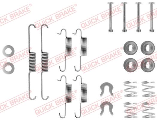 QUICK BRAKE 105-0533 - Zubehörsatz, Bremsbacken