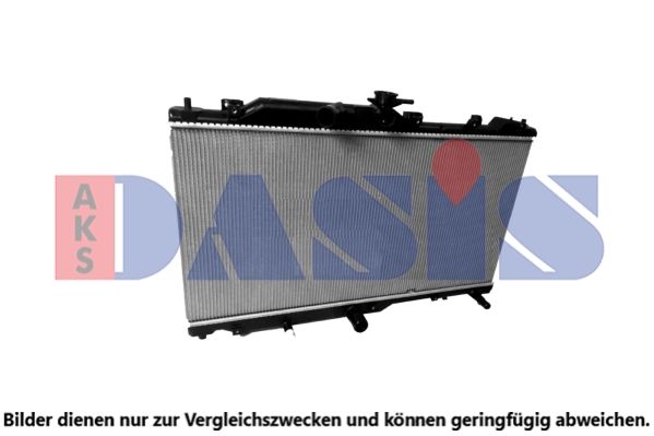 AKS DASIS 110102N - Kühler, Motorkühlung