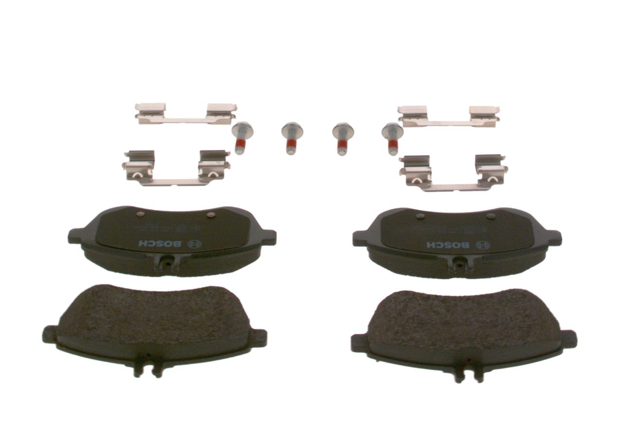 BOSCH 0 986 494 593 - Bremsbelagsatz, Scheibenbremse