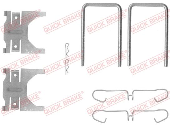 QUICK BRAKE 109-1144 - Zubehörsatz, Scheibenbremsbelag