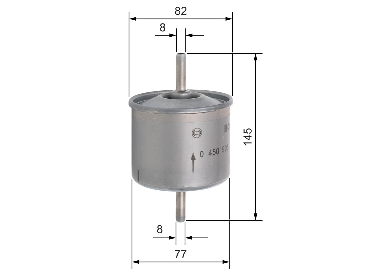 BOSCH 0 450 905 324 - Kraftstofffilter