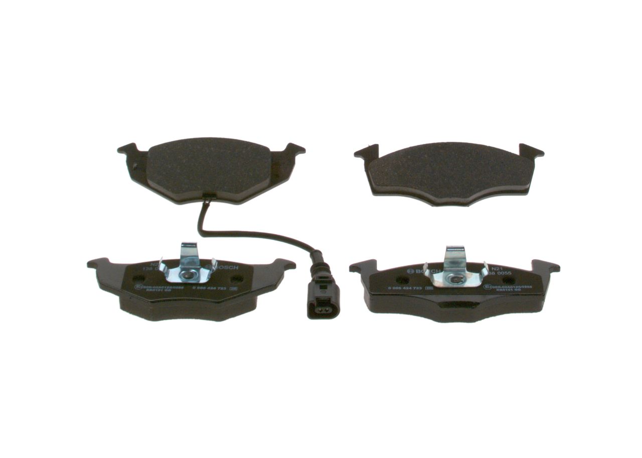 BOSCH 0 986 424 723 - Bremsbelagsatz, Scheibenbremse