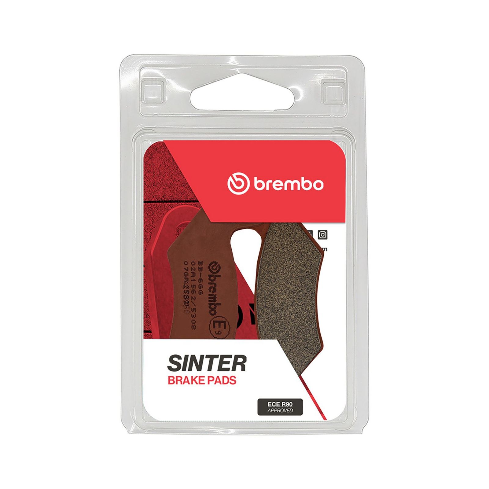 BREMBO 07GR25SD - Bremsbelagsatz, Scheibenbremse