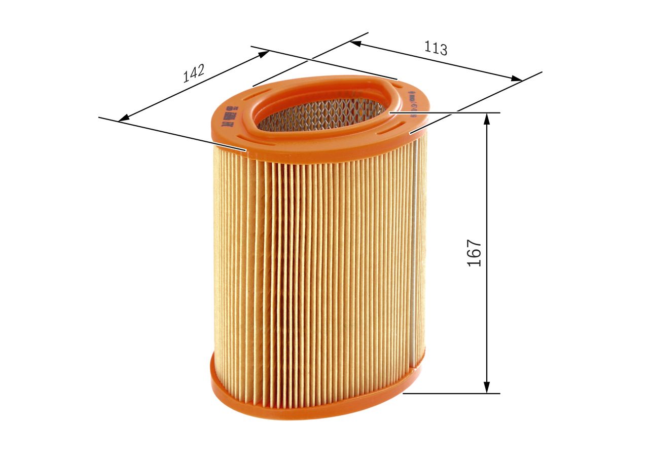 BOSCH 1 457 433 769 - Luftfilter