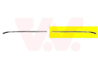 VAN WEZEL 0317581 - Zier-/Schutzleiste, Stoßfänger