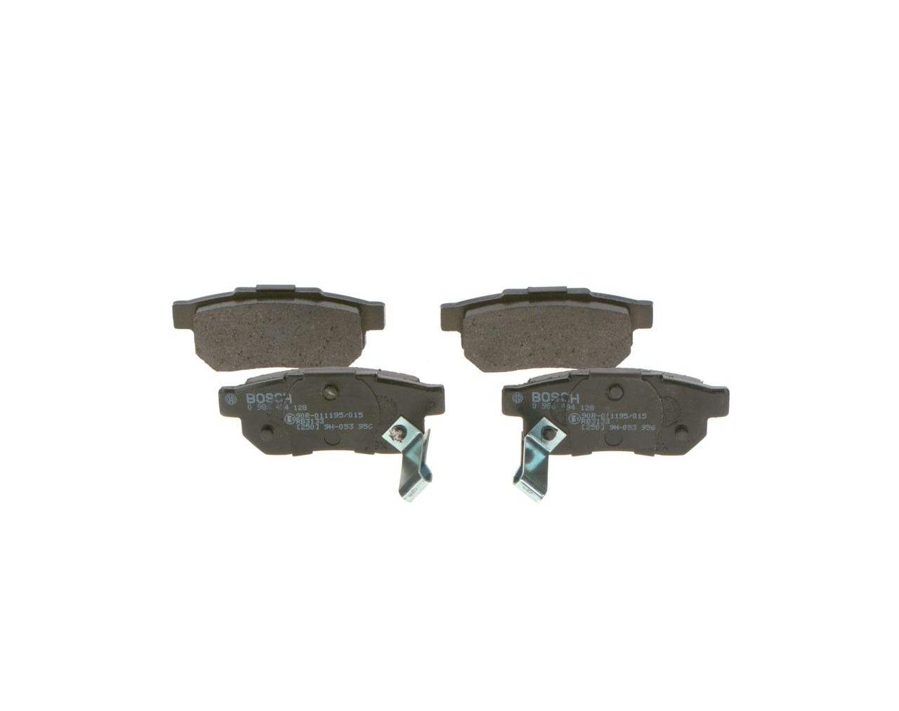 BOSCH 0 986 494 128 - Bremsbelagsatz, Scheibenbremse