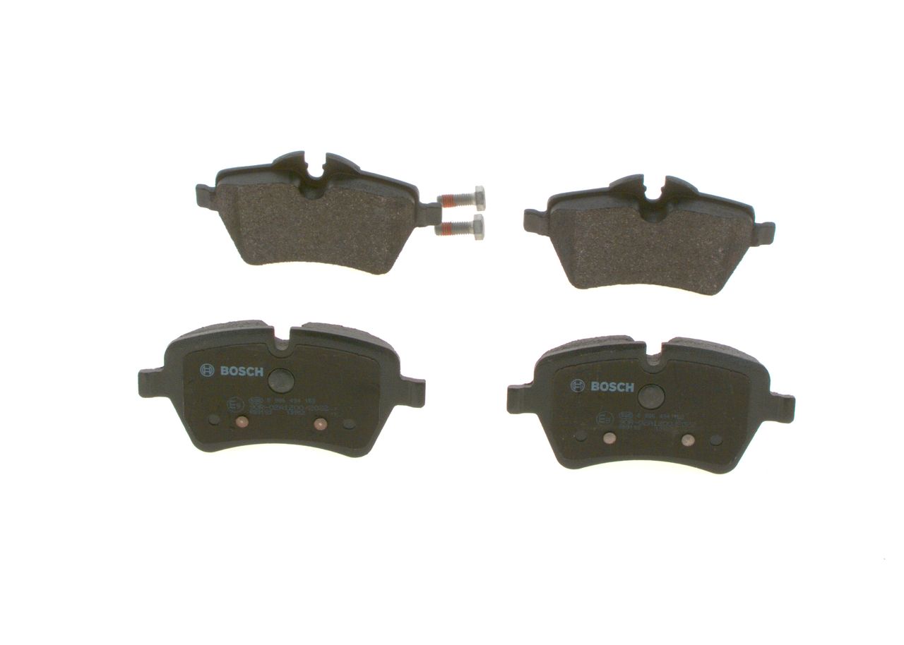 BOSCH 0 986 494 168 - Bremsbelagsatz, Scheibenbremse