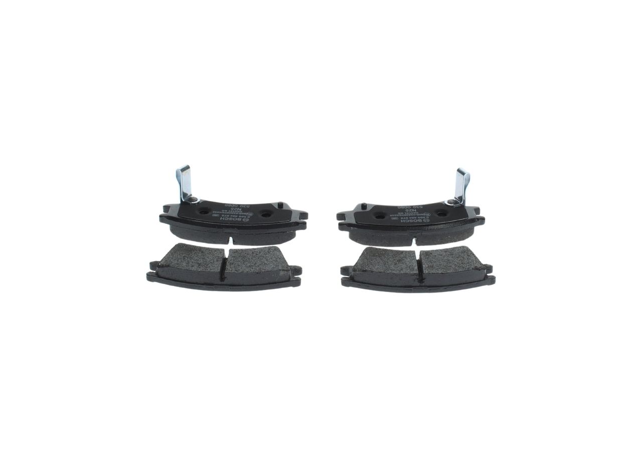 BOSCH 0 986 424 575 - Bremsbelagsatz, Scheibenbremse