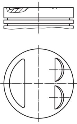 MAHLE 011 97 00 - Kolben