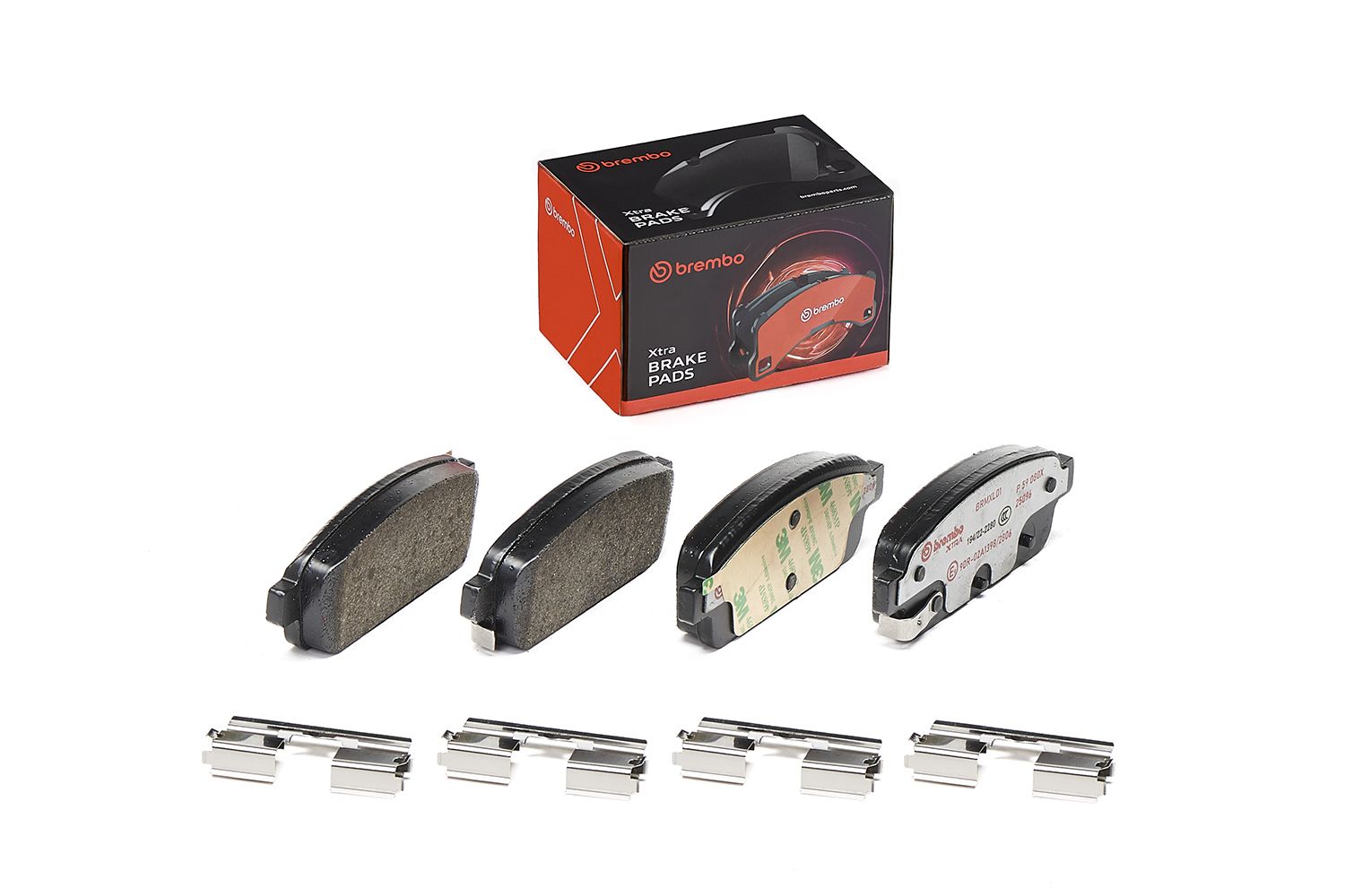 BREMBO P 59 080X - Bremsbelagsatz, Scheibenbremse