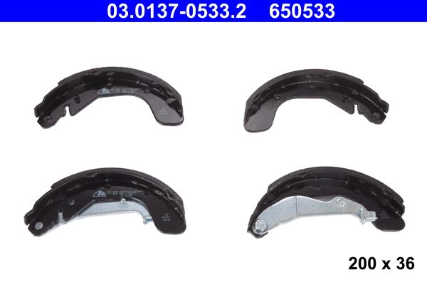 ATE 03.0137-0533.2 - Bremsbackensatz