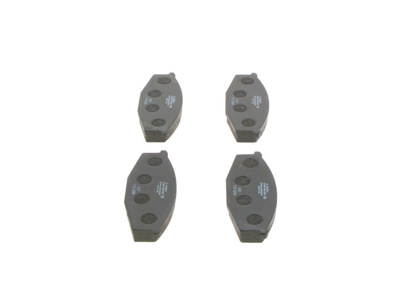 BOSCH 0 986 468 630 - Bremsbelagsatz, Scheibenbremse