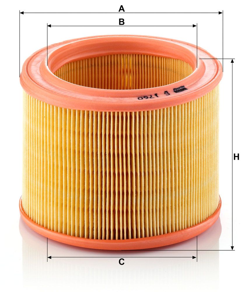 MANN-FILTER C 1760 - Luftfilter