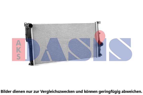 AKS DASIS 050117N - Kühler, Motorkühlung