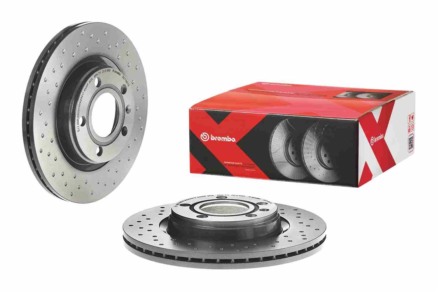 BREMBO 09.7196.1X - Bremsscheibe