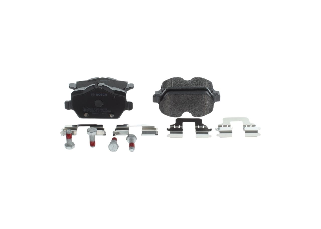 BOSCH 0 986 494 269 - Bremsbelagsatz, Scheibenbremse
