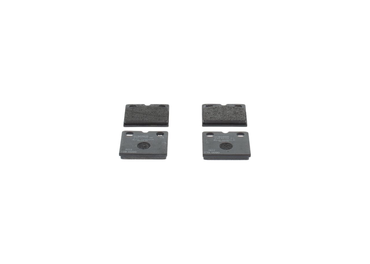 BOSCH 0 986 494 775 - Bremsbelagsatz, Scheibenbremse