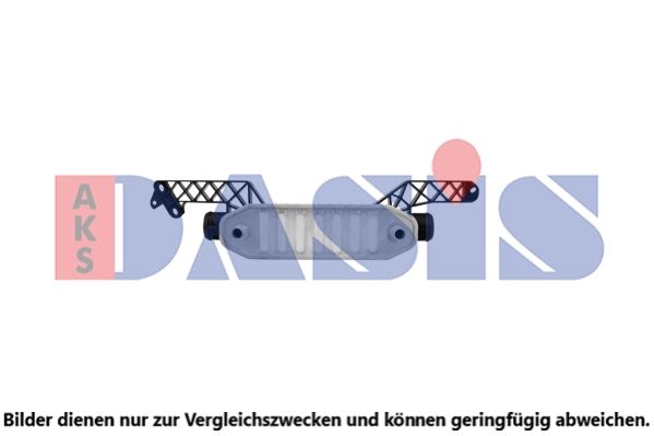 AKS DASIS 067021N - Ladeluftkühler