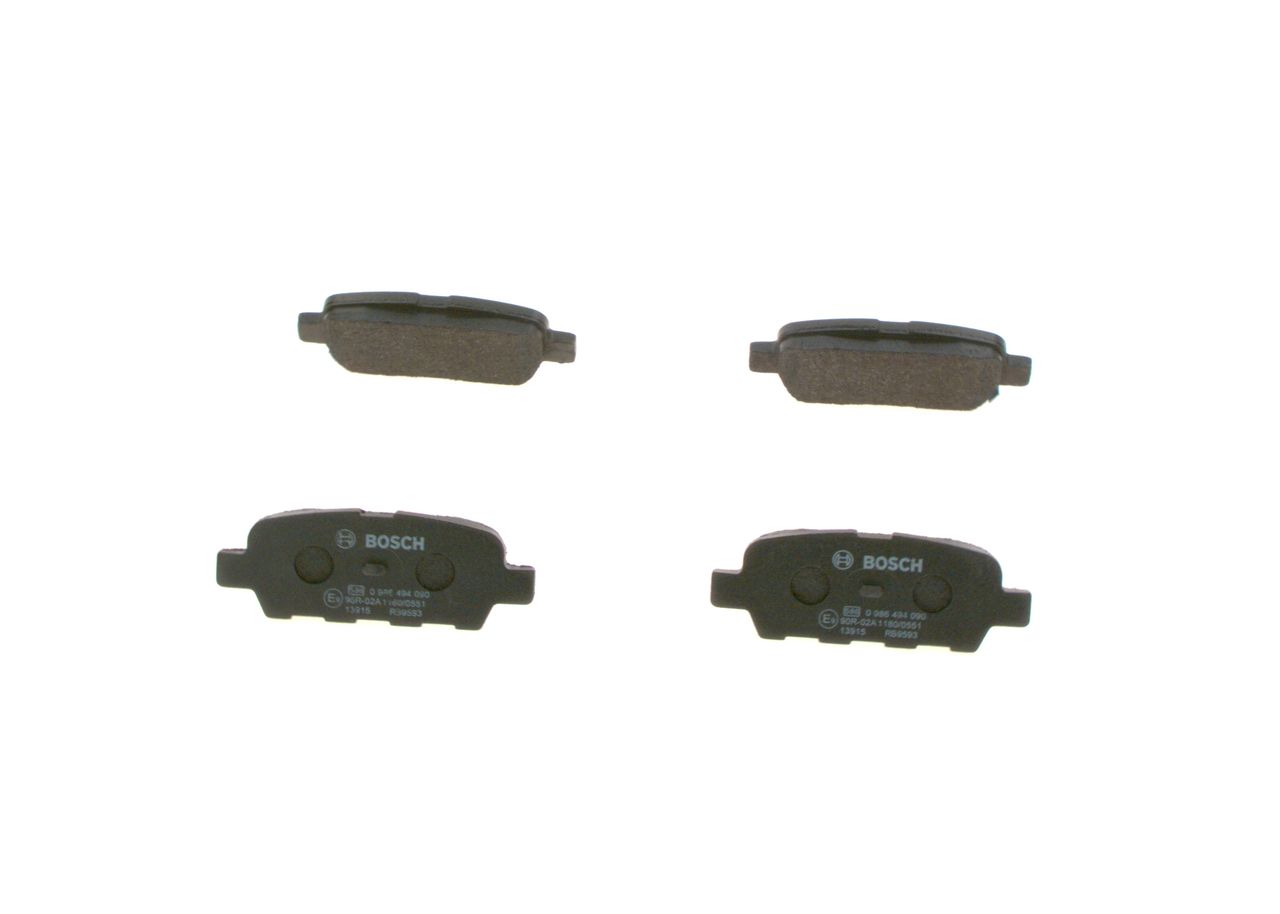 BOSCH 0 986 494 090 - Bremsbelagsatz, Scheibenbremse