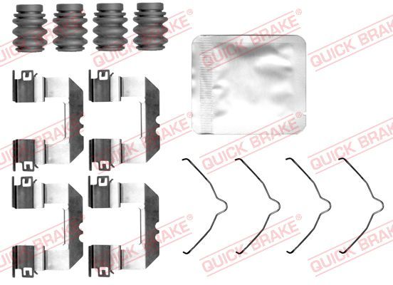 QUICK BRAKE 109-0191 - Zubehörsatz, Scheibenbremsbelag