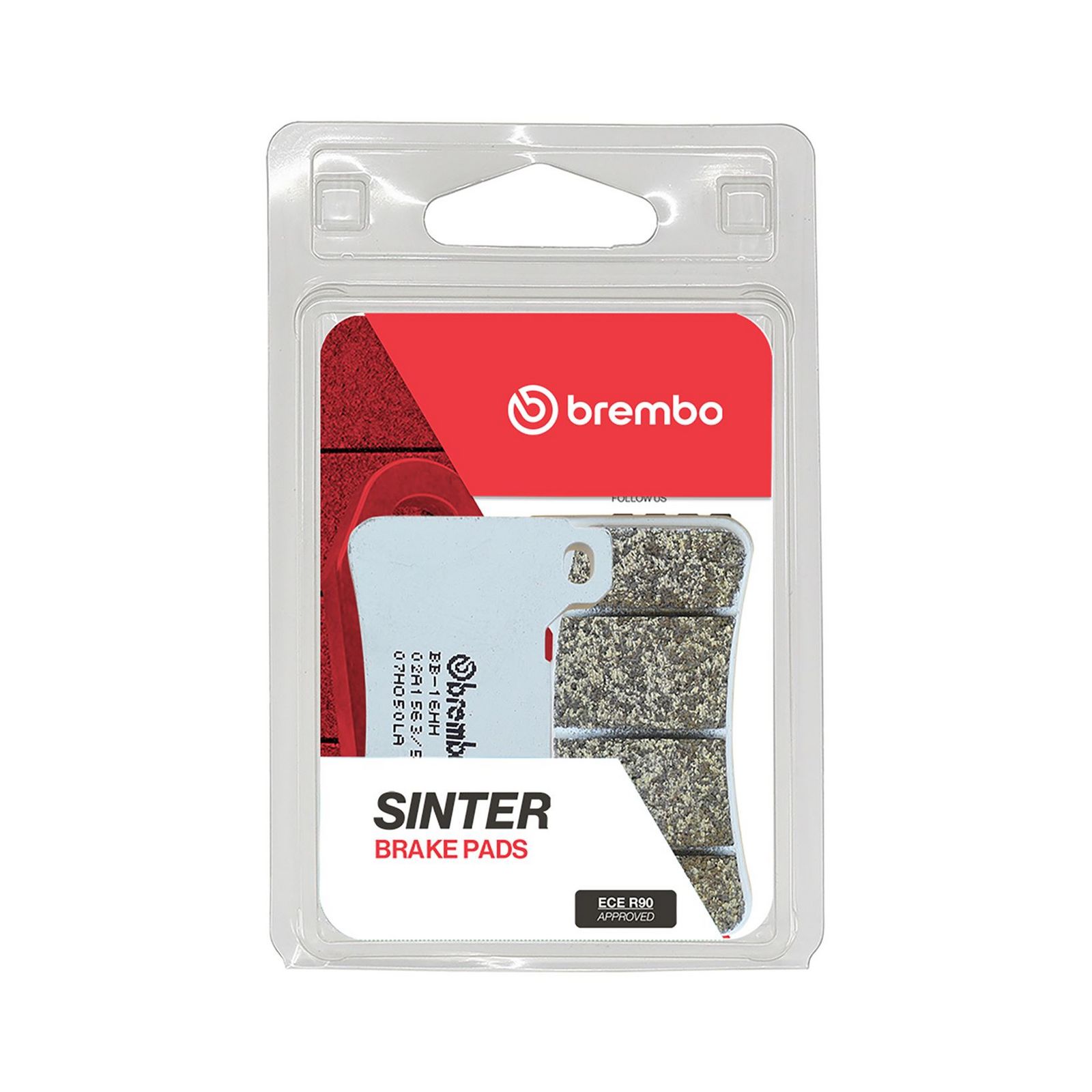 BREMBO 07HO50LA - Bremsbelagsatz, Scheibenbremse