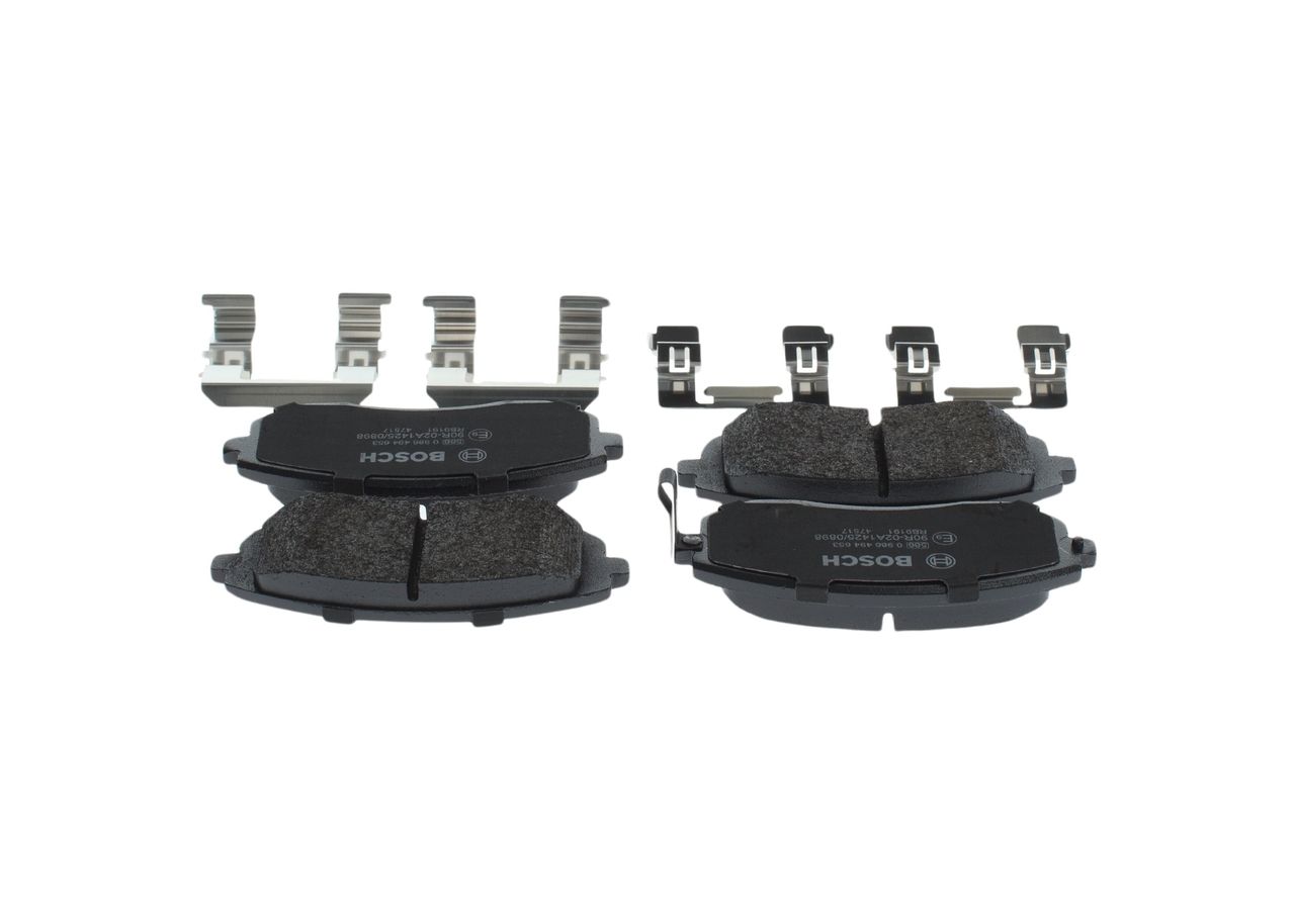BOSCH 0 986 494 653 - Bremsbelagsatz, Scheibenbremse