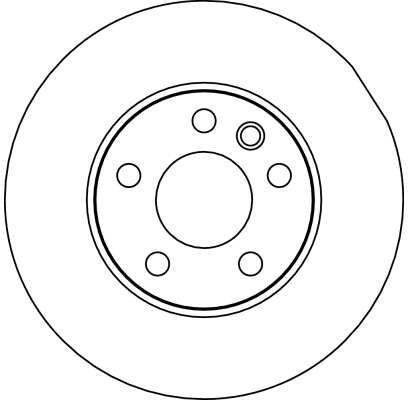 TRW DF2810 - Bremsscheibe