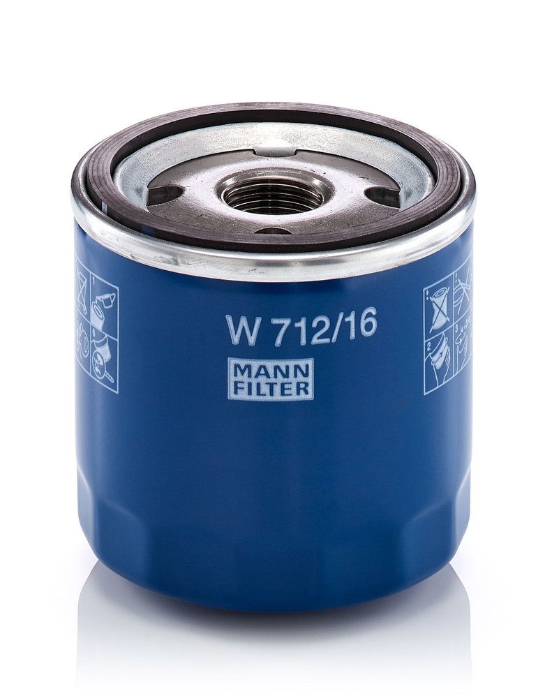 MANN-FILTER W 712/16 - Ölfilter