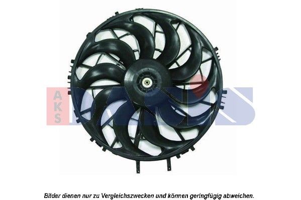 AKS DASIS 098088N - Lüfter, Motorkühlung