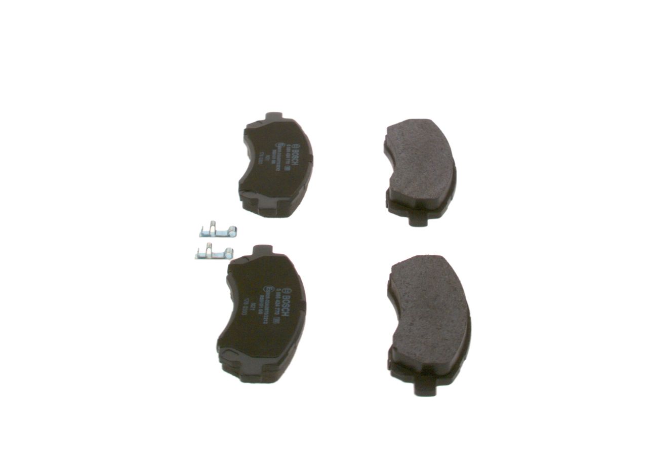 BOSCH 0 986 424 770 - Bremsbelagsatz, Scheibenbremse