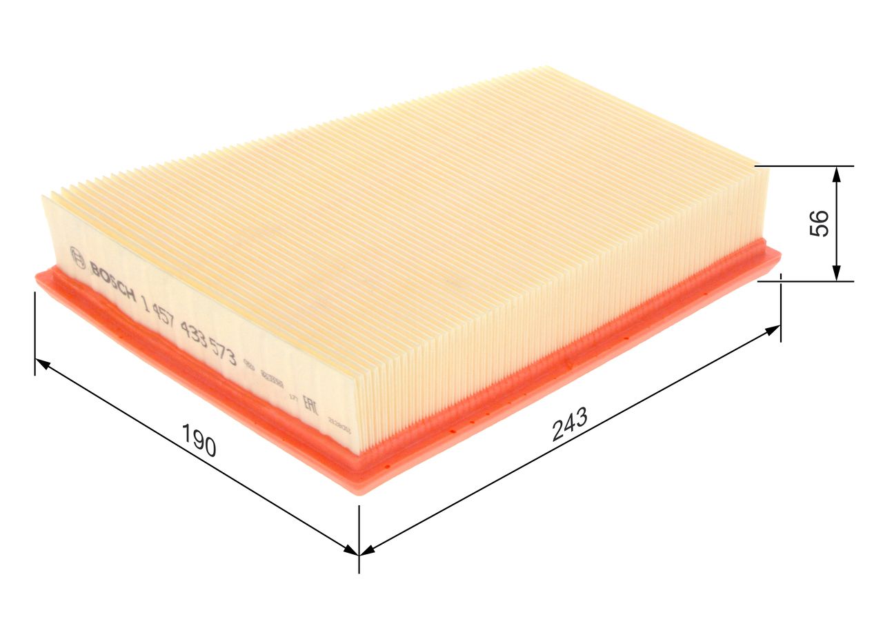 BOSCH 1 457 433 573 - Luftfilter