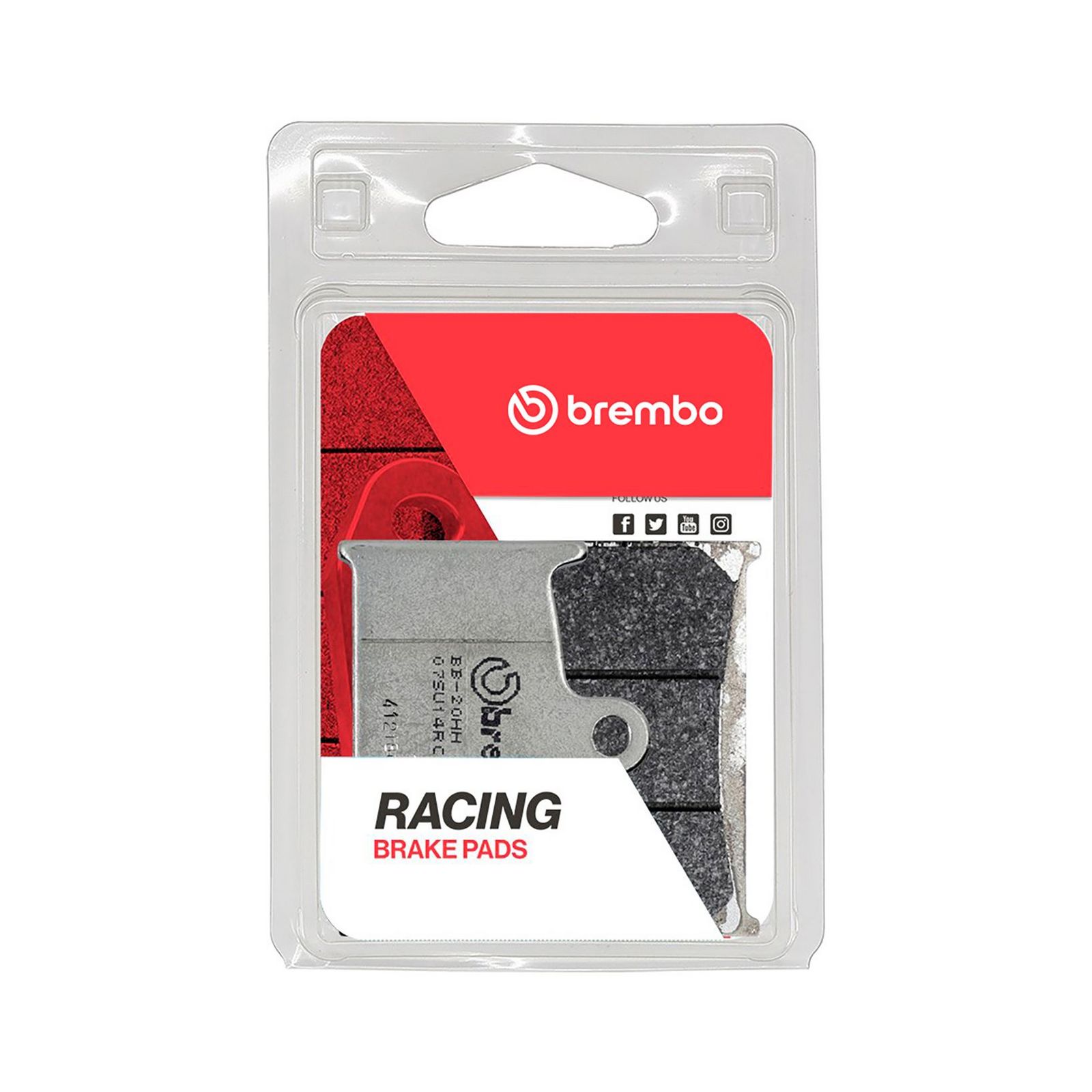 BREMBO 07SU14RC - Bremsbelagsatz, Scheibenbremse