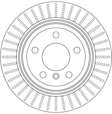TRW DF6513S - Bremsscheibe