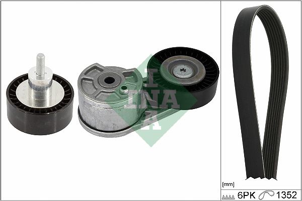 Schaeffler INA 529 0549 10 - Keilrippenriemensatz