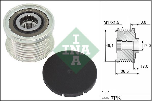 Schaeffler INA 535 0344 10 - Generatorfreilauf