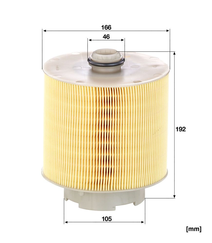 MANN-FILTER C 17 137 x - Luftfilter