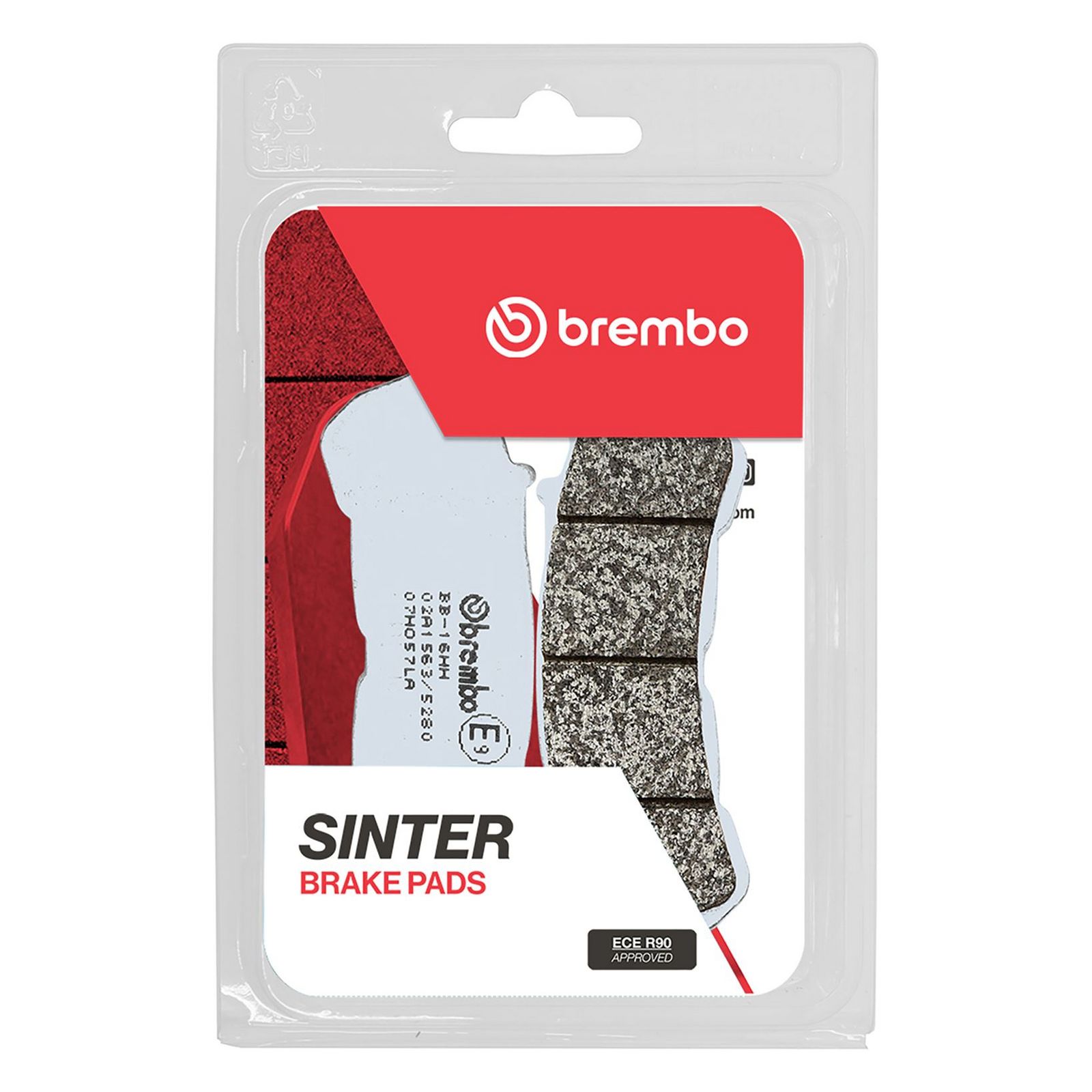 BREMBO 07HO57LA - Bremsbelagsatz, Scheibenbremse